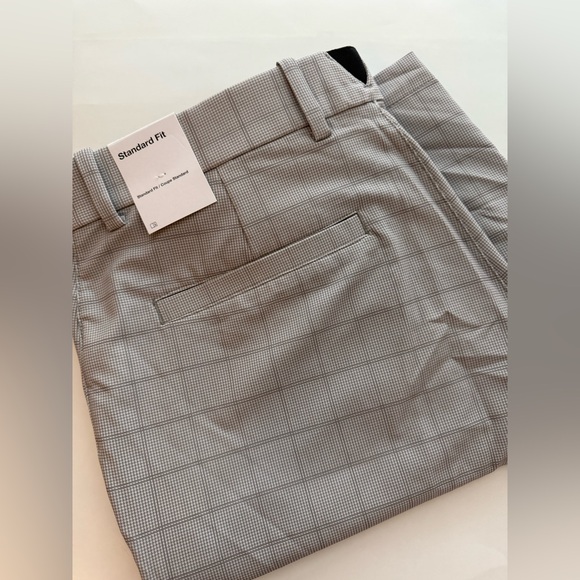 Nike Dri-FIT Plaid Golf Shorts Men’s 34 Gray Standard Fit Stretch NWT - Picture 3 of 8